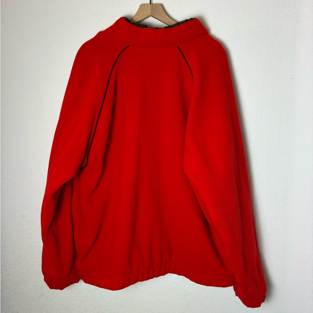 Kansas City Chief’s Football Black Red Sports Reversible Jacket Windbreaker NFL - Picture 6 of 12